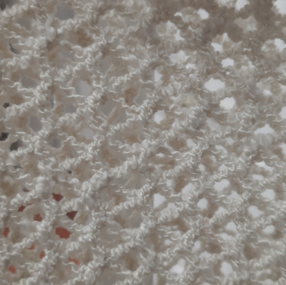 COPY - Xhilaration Women's M crochet Cream Long Sleeve Crop Top - Picture 4 of 6